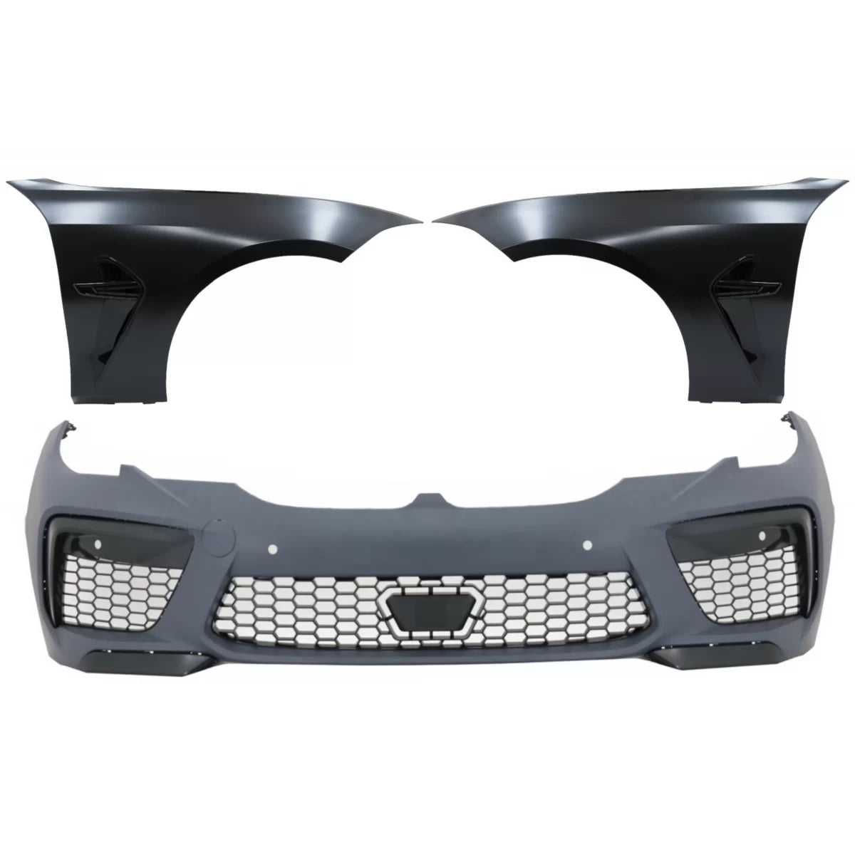 Paraurti Anteriore con Parafanghi M8 Design per BMW Serie 3 G20 G21 2018-2022