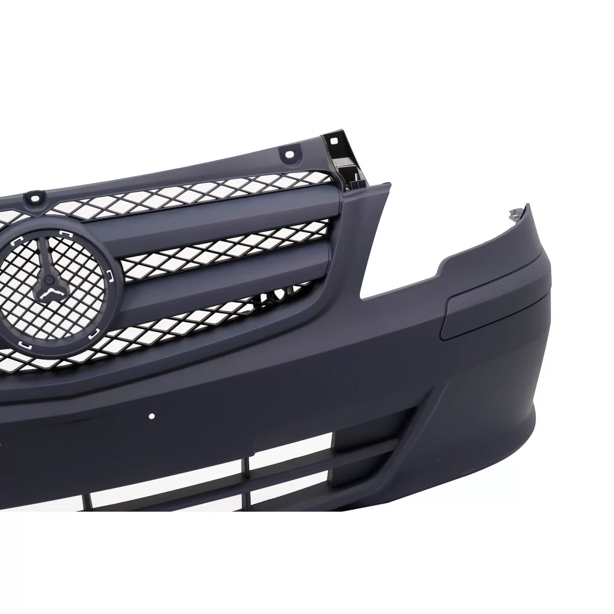 Paraurti Anteriore con Griglia per Mercedes Classe V Vito Viano W639 2010-2014