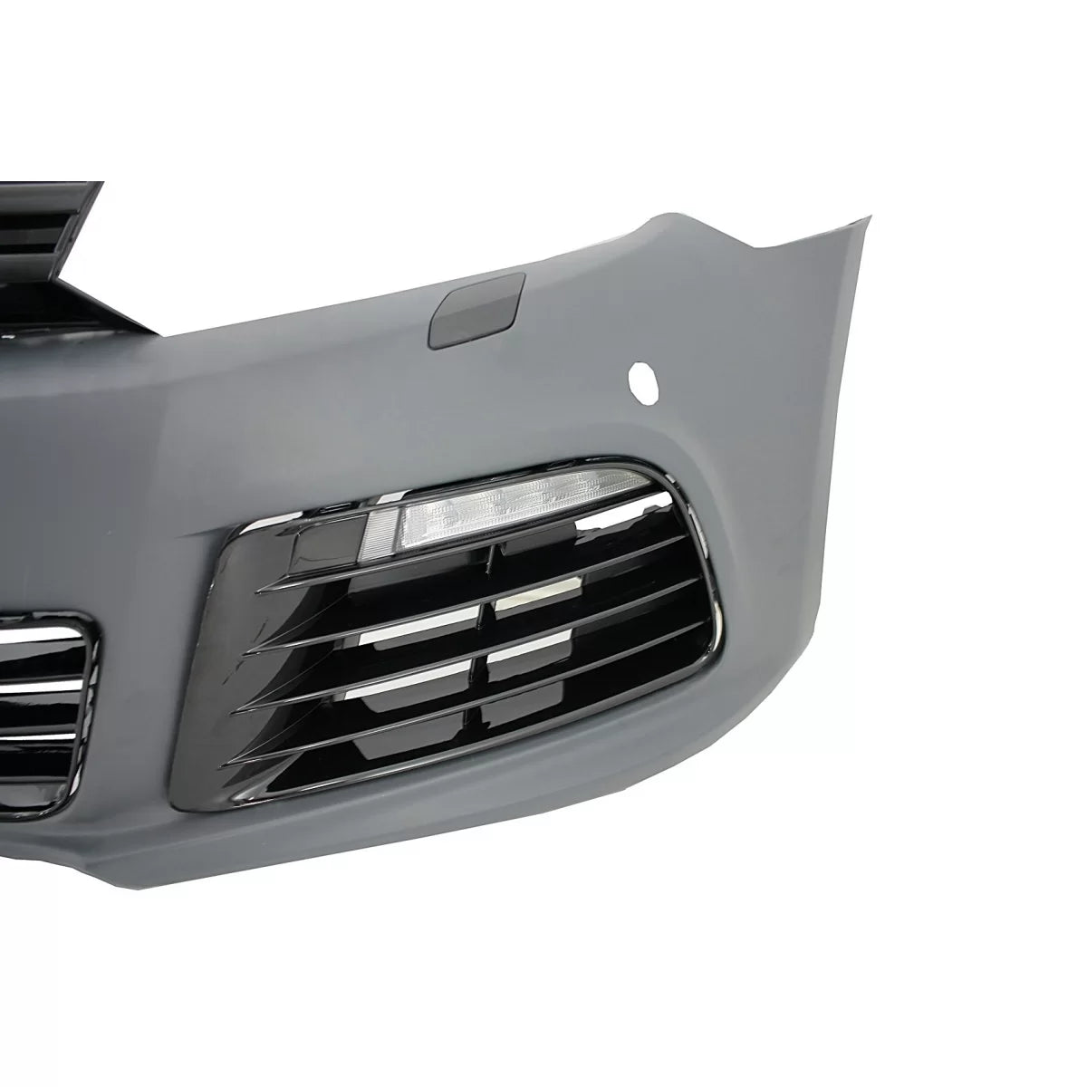 Paraurti Anteriore con Fari LED Direzionali Cromati per Volkswagen Golf Vi