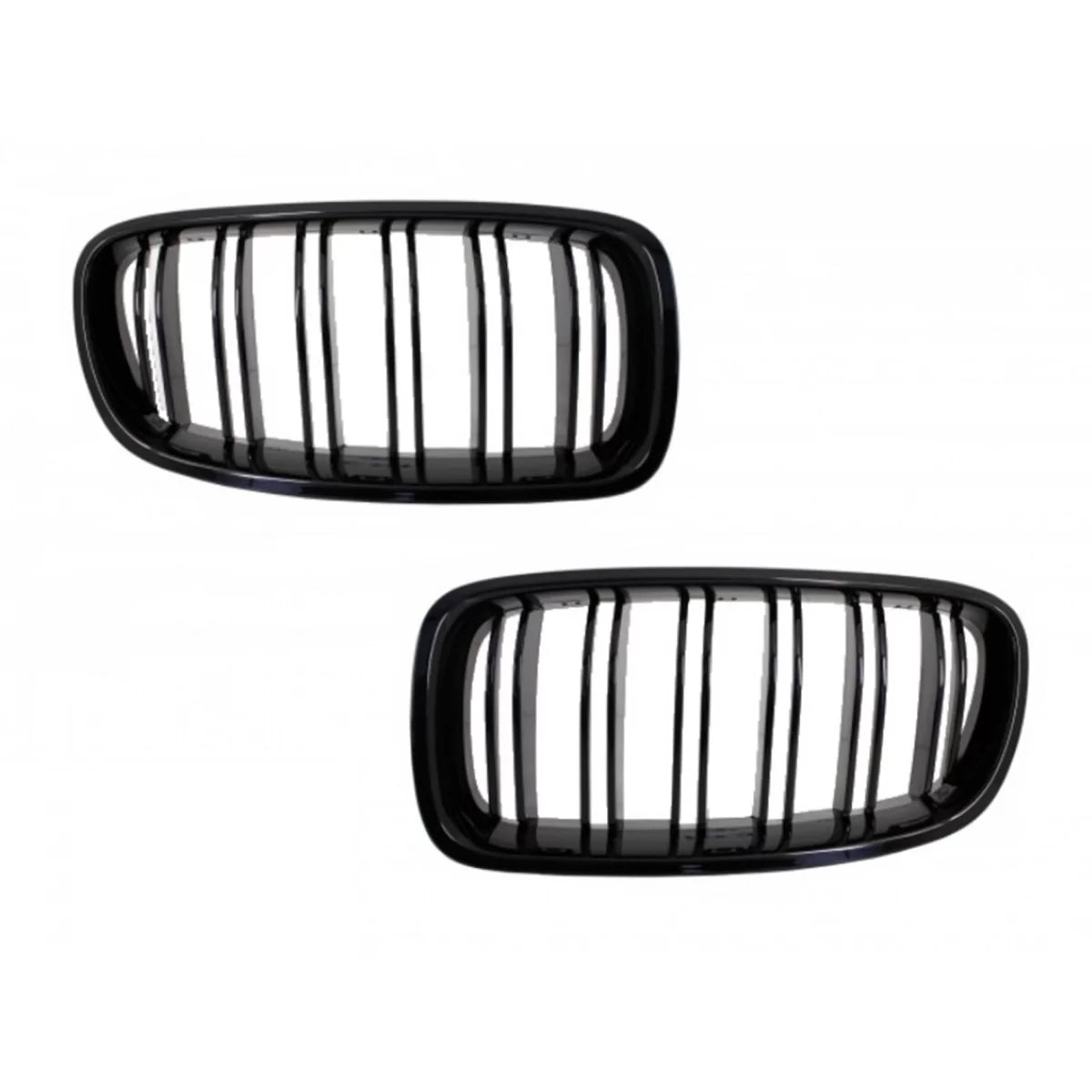 Paraurti Anteriore con Griglie Doppie Strisce per BMW Serie 3 F30 F31 2011-2018