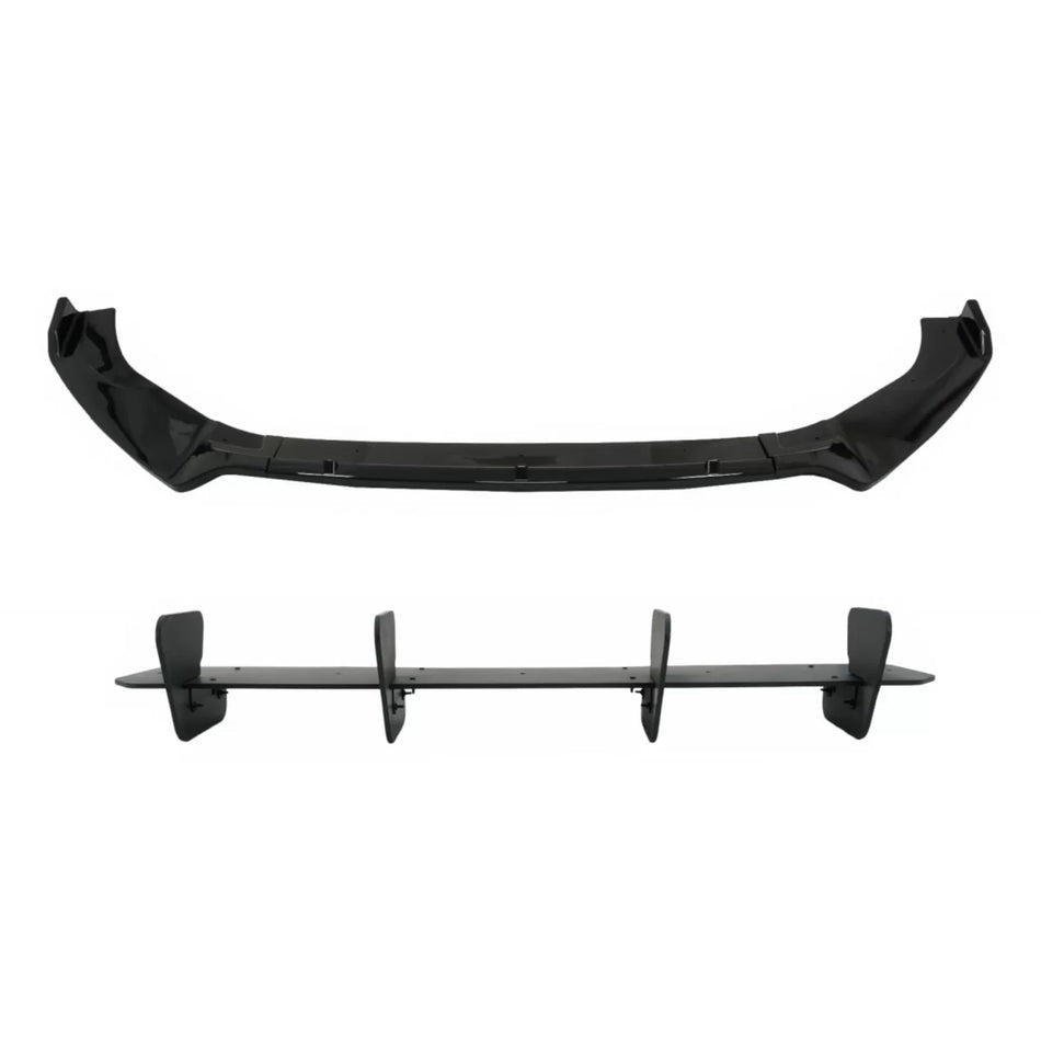 Spoiler Paraurti Anteriore con Estensione Posteriore VW Golf 7.5 GTI 2017-2020