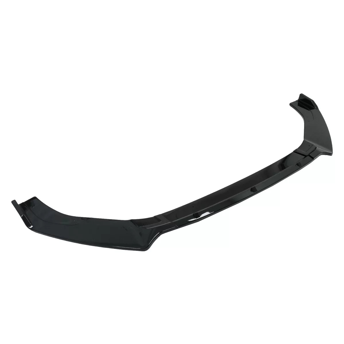 Spoiler Estrattore Paraurti Anteriore Nero Lucido per VW Golf 7 7.5 GTI R