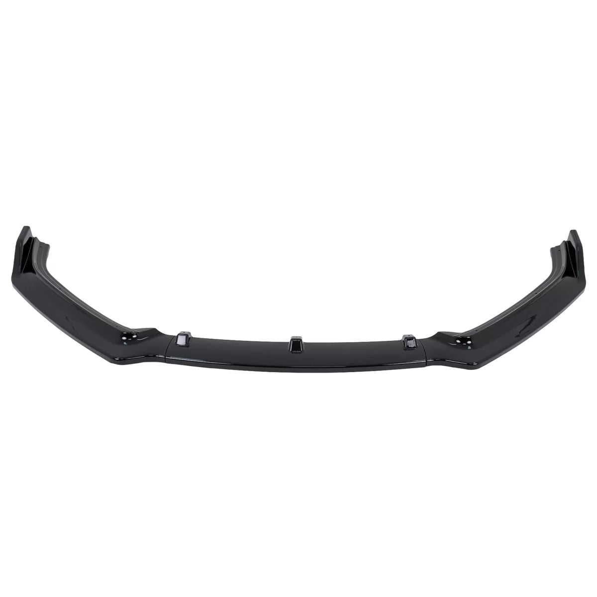 Spoiler Estensione Paraurti Anteriore Piano Nero per VW Polo 6R 6C 2009-2017