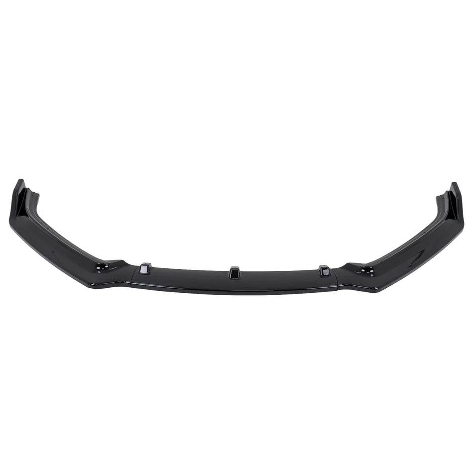 Spoiler Estensione Paraurti Anteriore Piano Nero per VW Polo 6R 6C 2009-2017