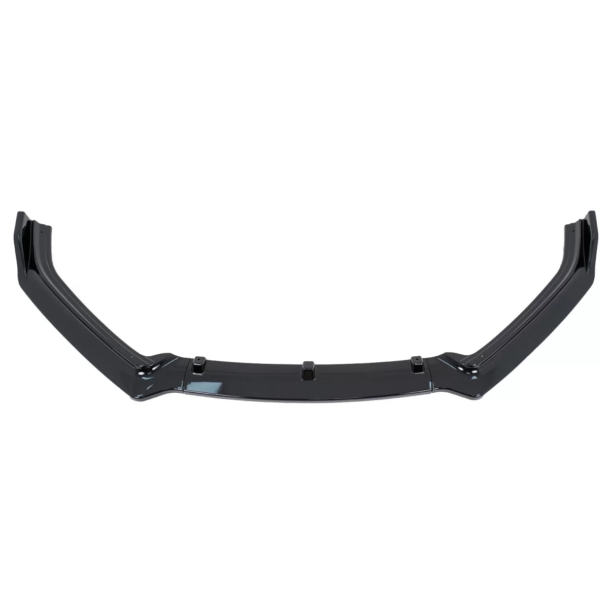 Spoiler Estensione Paraurti Anteriore Piano Nero per VW Polo 6R 6C 2009-2017