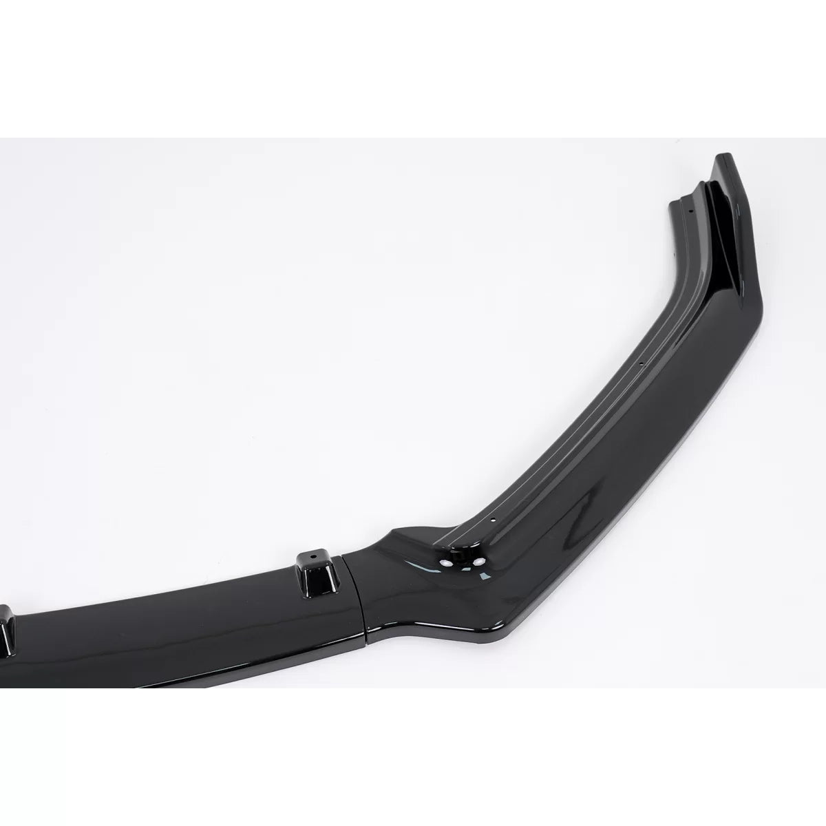 Spoiler Estensione Paraurti Anteriore Piano Nero per VW Polo 6R 6C 2009-2017