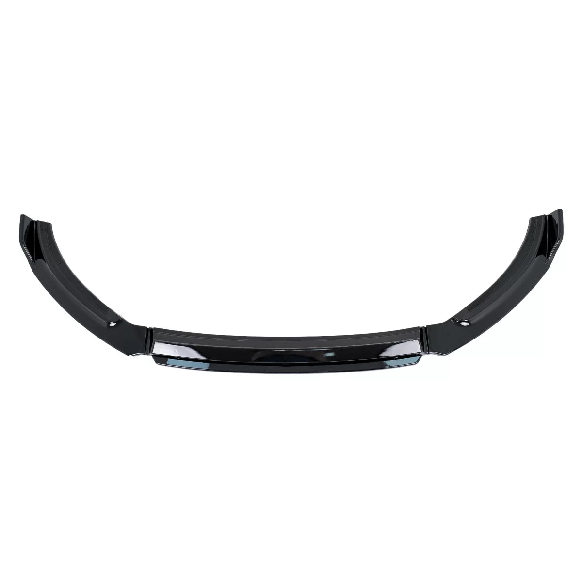 Spoiler Paraurti Anteriore Gloss Nero per Volkswagen Polo Aw MK6 2018-up