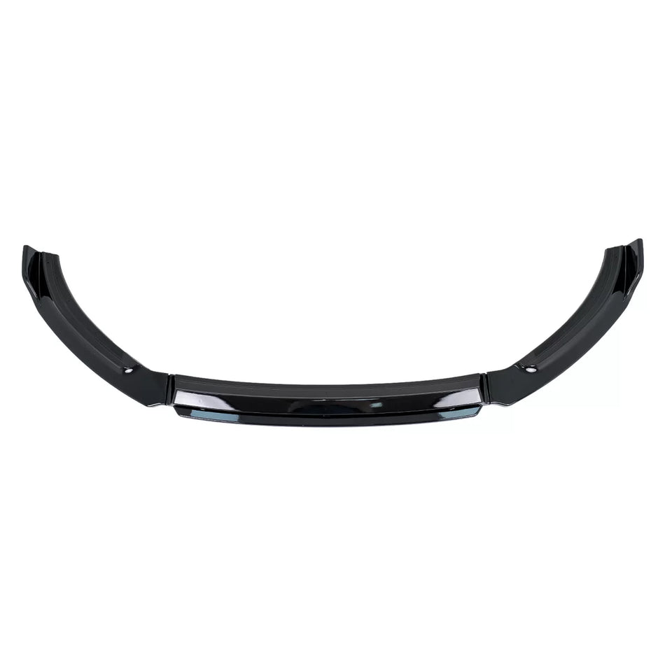 Spoiler Paraurti Anteriore Gloss Nero per Volkswagen Polo Aw MK6 2018-up