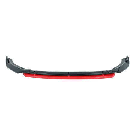 Spoiler Paraurti Anteriore Nero Lucido per Volkswagen Polo Aw MK6 2018-up