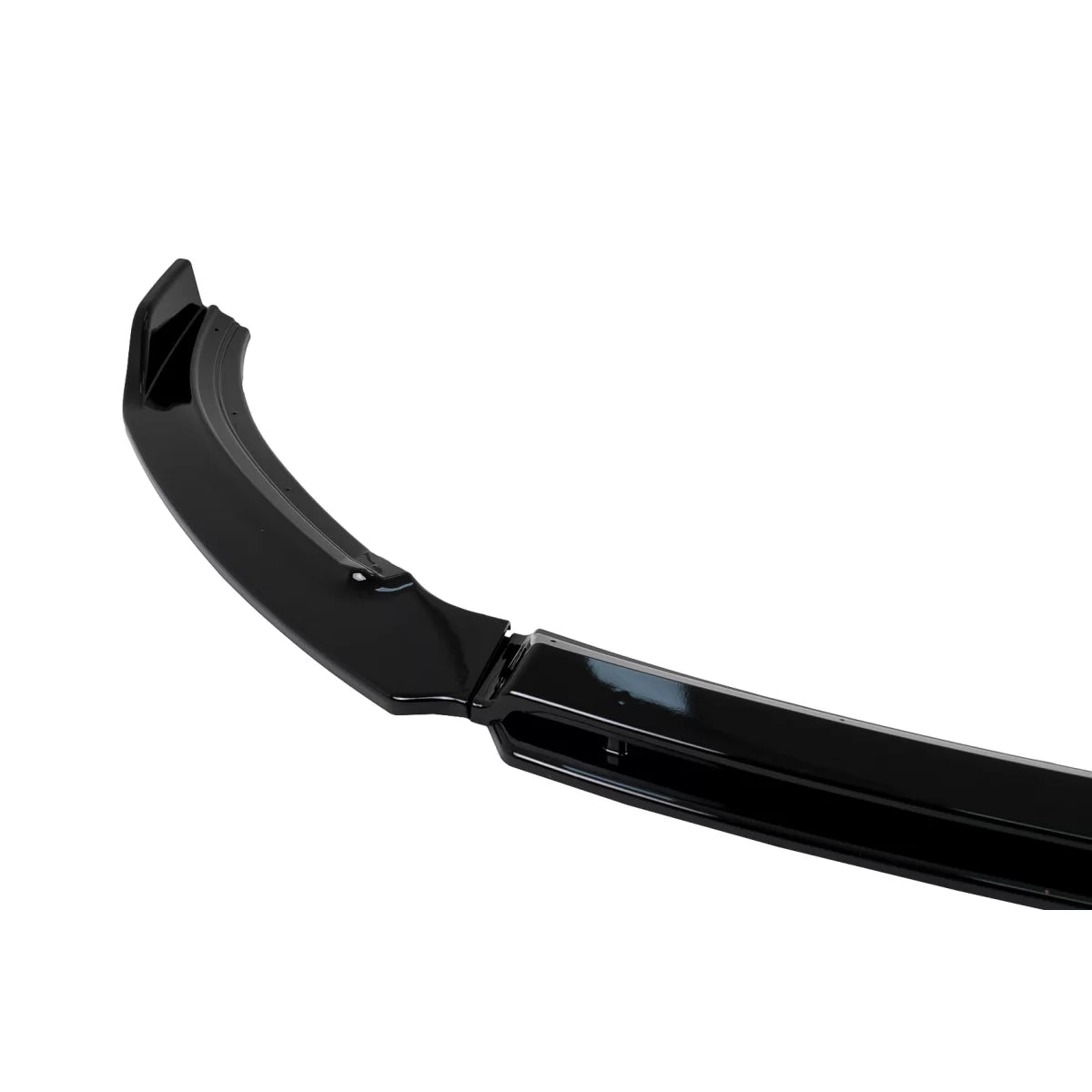 Spoiler Paraurti Anteriore Gloss Nero per Volkswagen Polo Aw MK6 2018-up