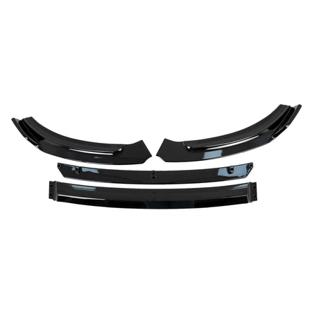 Spoiler Paraurti Anteriore Gloss Nero per Volkswagen Polo Aw MK6 2018-up