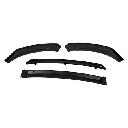 Spoiler Paraurti Anteriore Gloss Nero per Volkswagen Polo Aw MK6 2018-up