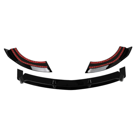 Paraurti Anteriore Sport Look Nero Lucido per Mercedes Classe E W213 S213 C238