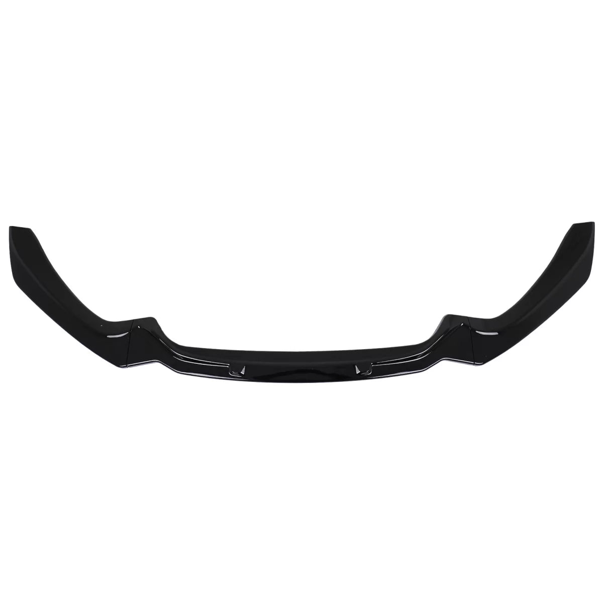 Spoiler Paraurti Anteriore Nero Lucido per BMW Serie 1 F20 F21 LCI 2015-2019