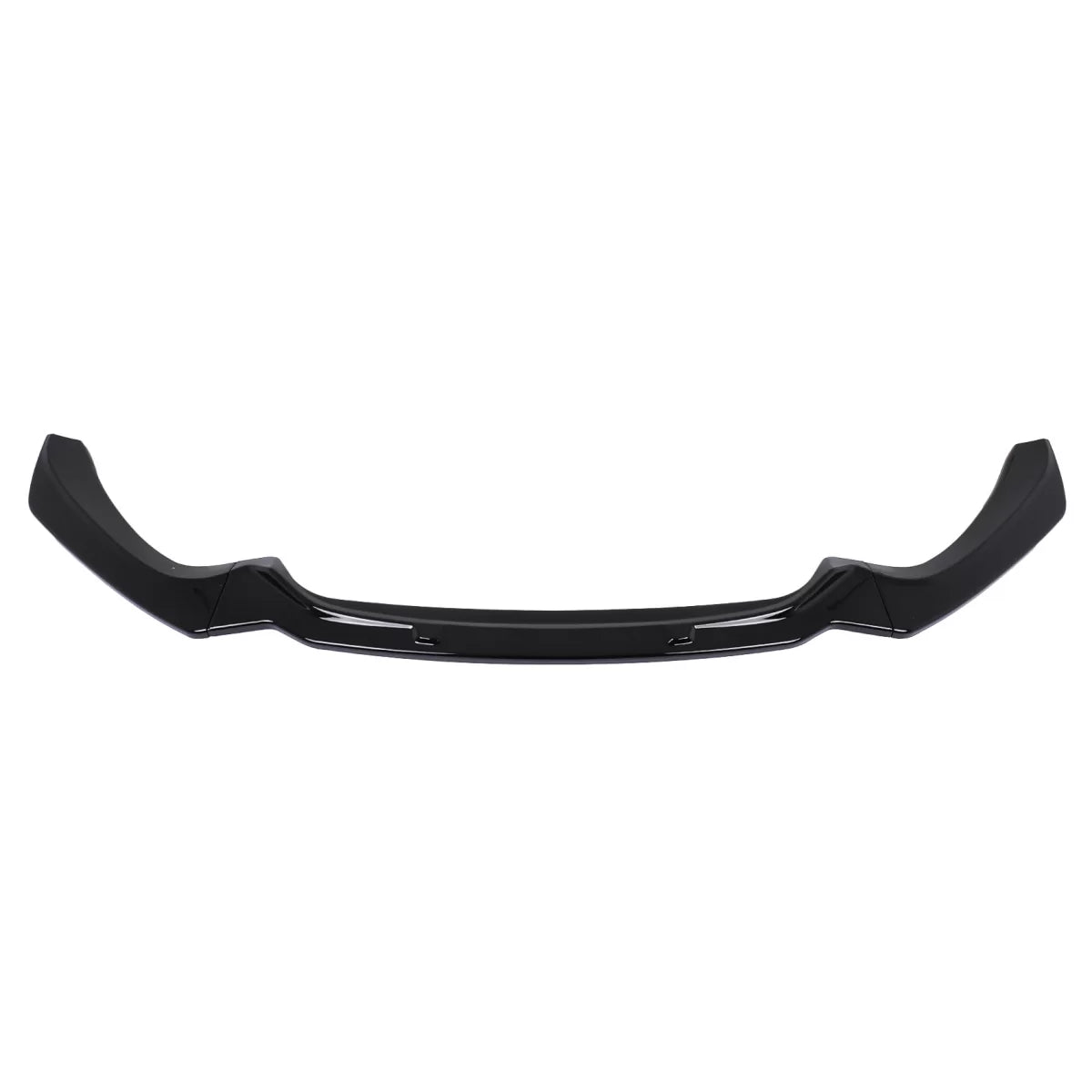 Spoiler Paraurti Anteriore Nero Lucido per BMW Serie 1 F20 F21 LCI 2015-2019