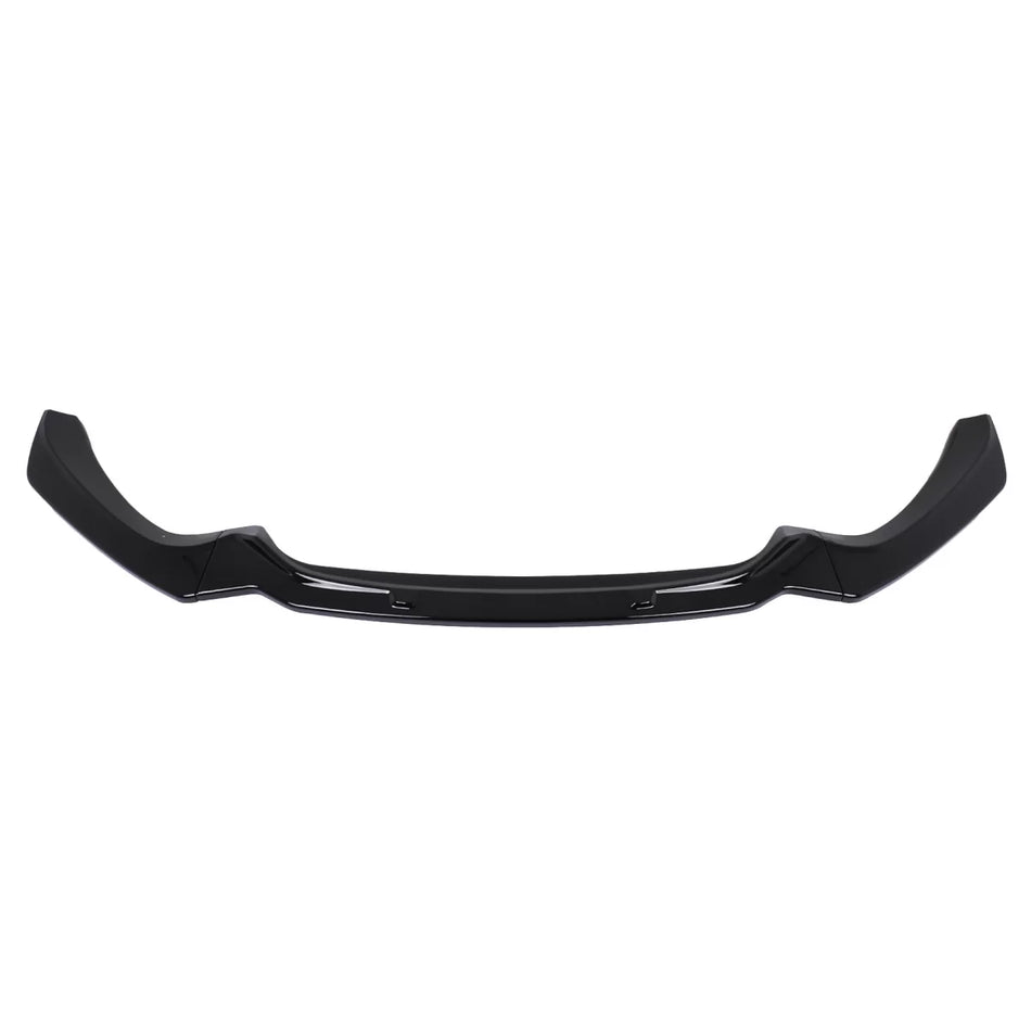 Spoiler Paraurti Anteriore Nero Lucido per BMW Serie 1 F20 F21 LCI 2015-2019