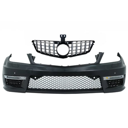 Paraurti Anteriore C63 Facelift con Griglia Gt-r Panamericana Cromata