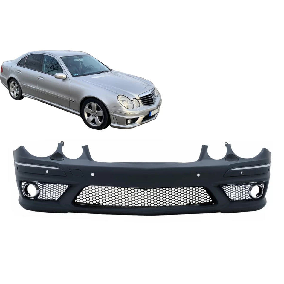 Paraurti Anteriore Senza Fendinebbia per Mercedes Classe E W211 2006-2009