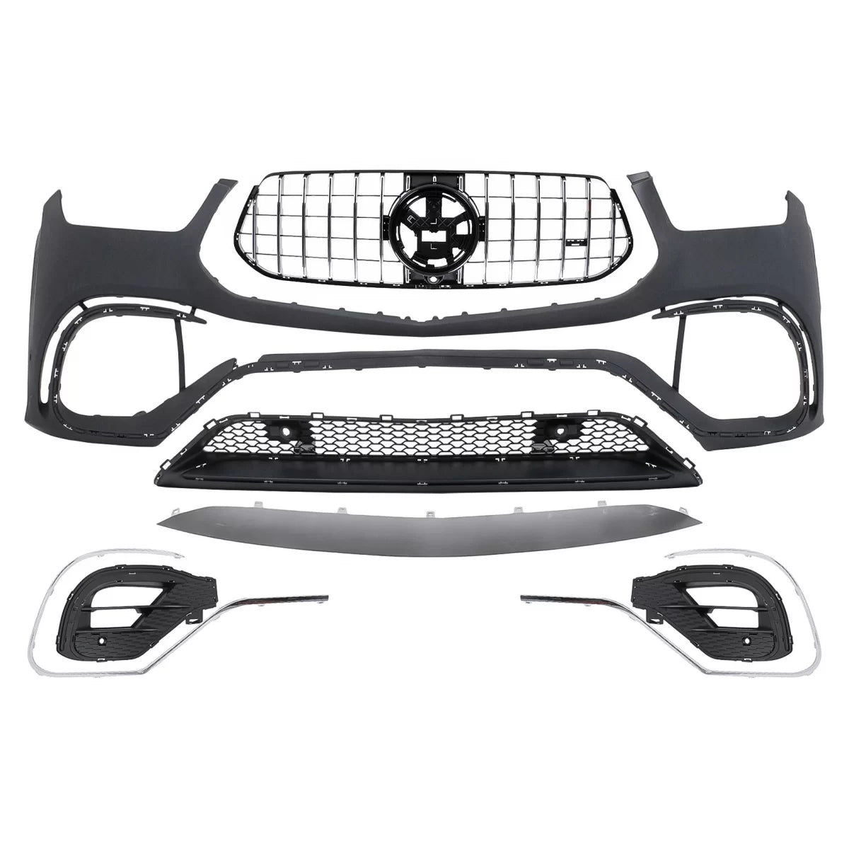 Paraurti Anteriore Sportivo per Mercedes GLE SUV W167 GLE Coupe C167 2019-2023