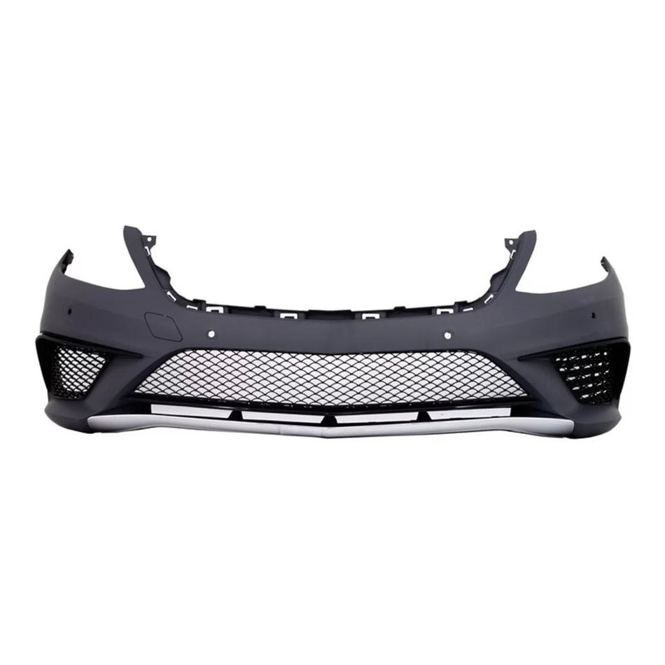 Paraurti Anteriore S63 Design con Griglia Nera PDC Mercedes Classe S W222
