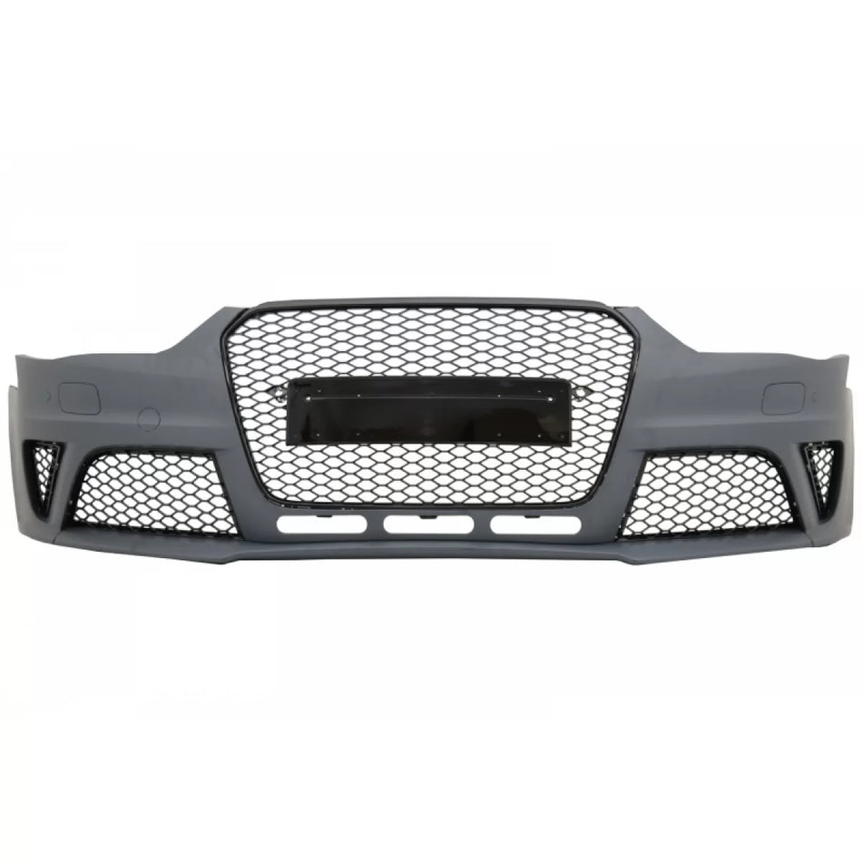 Paraurti Anteriore con Diffusore Posteriore e Terminali Scarico RS4 Audi A4 B8