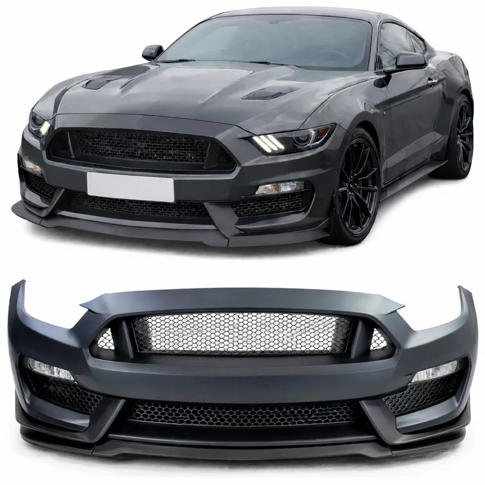 Paraurti Anteriore Shelby GT350 con Accessori per Ford Mustang 6 Coupe Cabrio