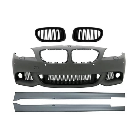 Paraurti Anteriore con Minigonne Laterali e Griglie Centrali M-technik per BMW