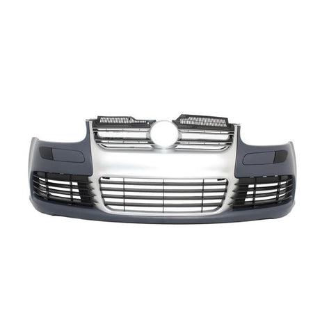 Paraurti Anteriore con Minigonne Laterali Alluminio Spazzolato per VW Golf V