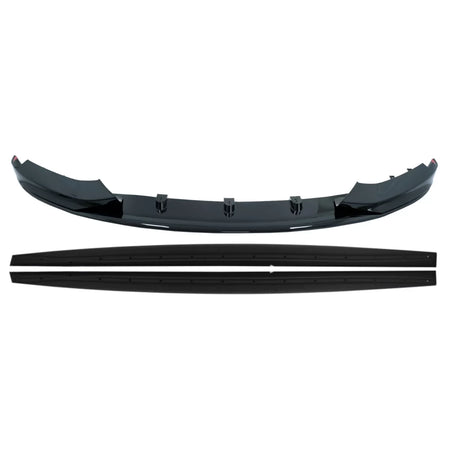 Spoiler Paraurti Anteriore con Minigonne M-performance Nero per BMW Serie 4 F32