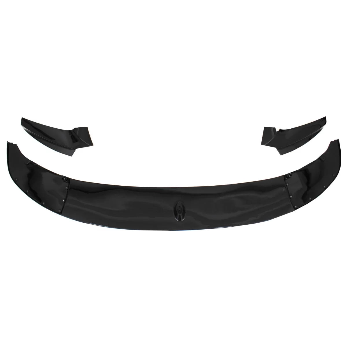 Spoiler Paraurti Anteriore Lucido Nero M Design per BMW Serie 5 F10 F11