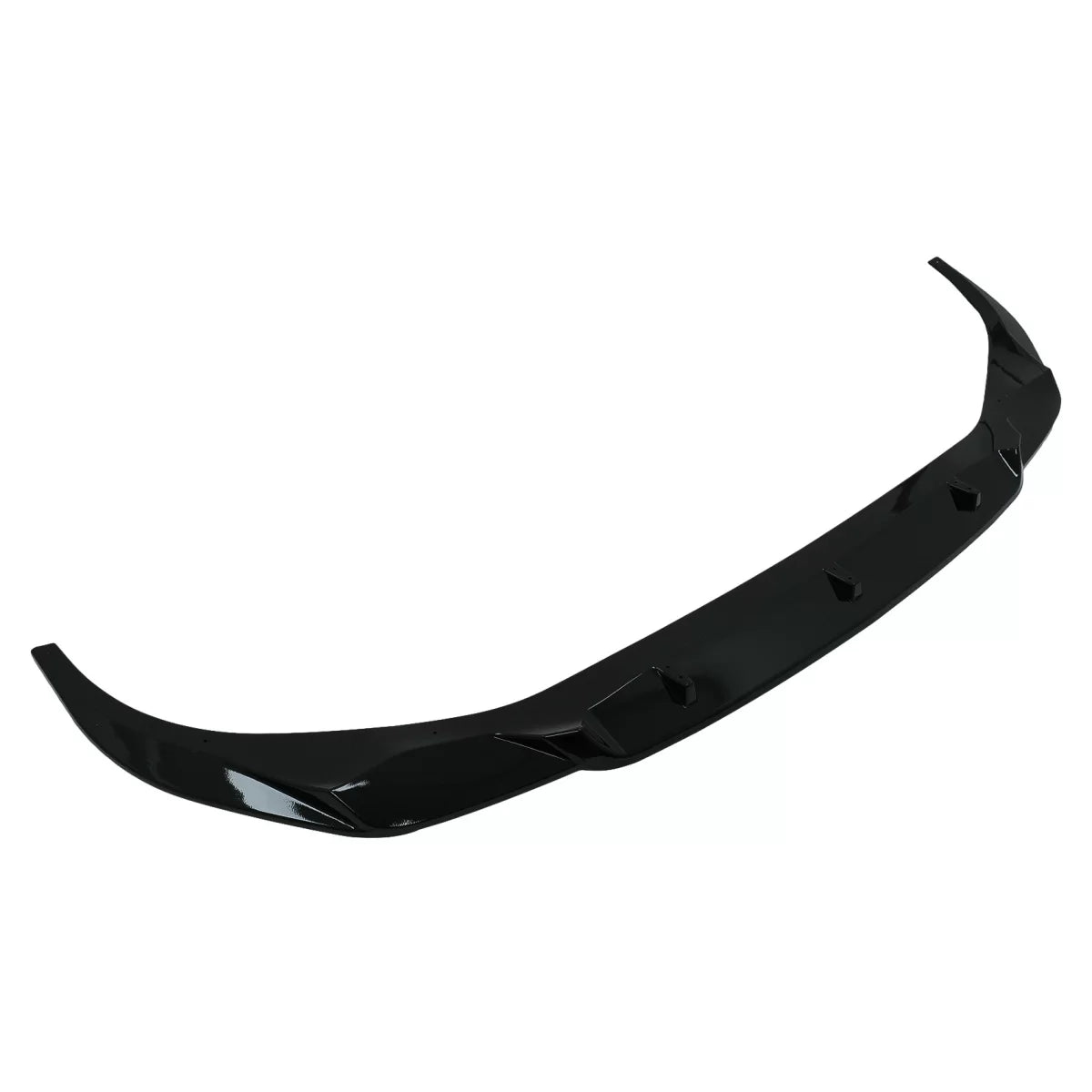 Spoiler Paraurti Anteriore Nero Lucido per BMW Serie 7 G11 G12 LCI M Sport