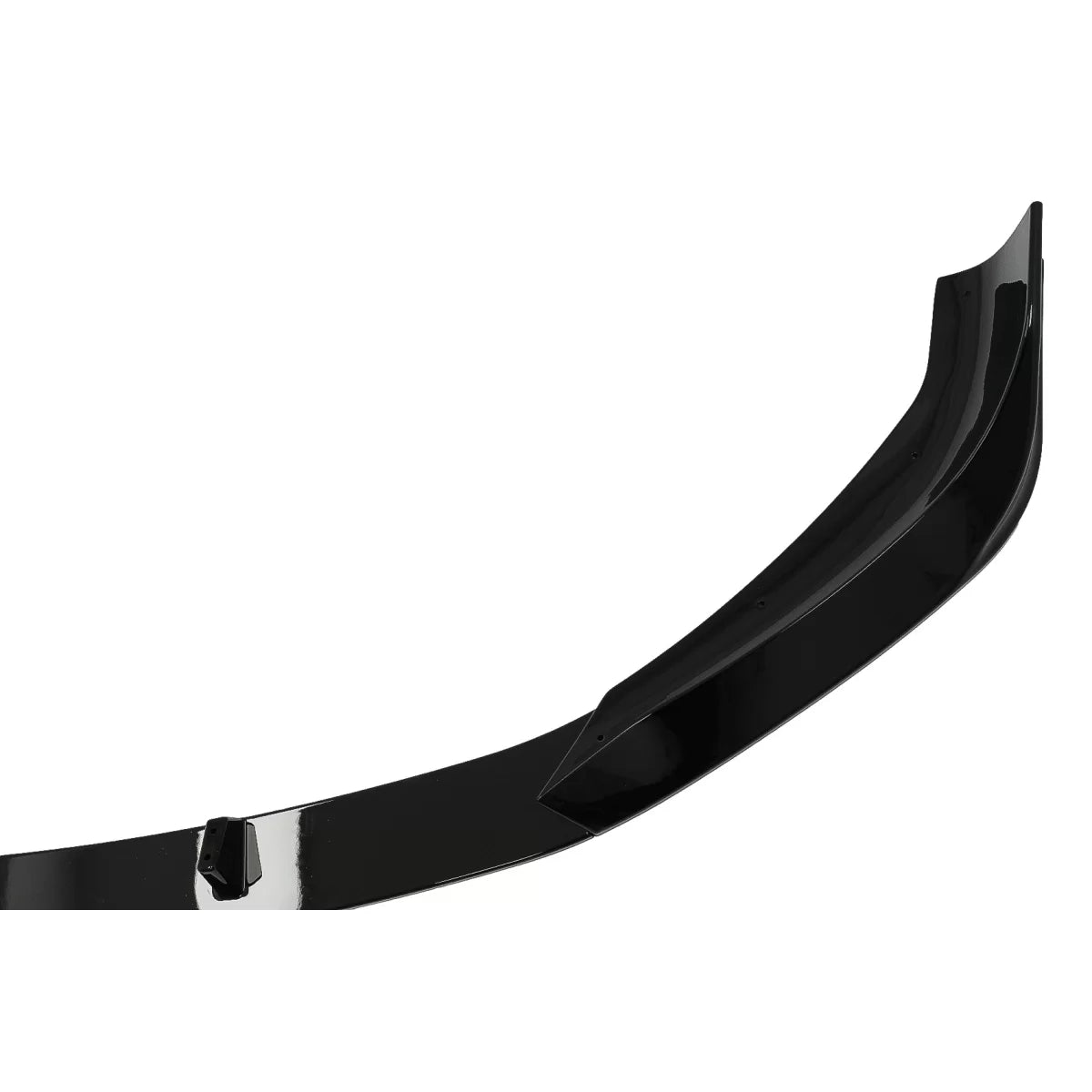 Spoiler Paraurti Anteriore Nero Lucido per BMW X1 SUV F48 2015-2019 Pre-lci