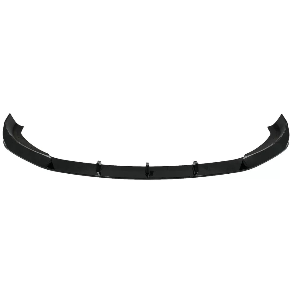 Spoiler Paraurti Anteriore Nero Lucido per BMW X1 SUV F48 2015-2019 Pre-lci
