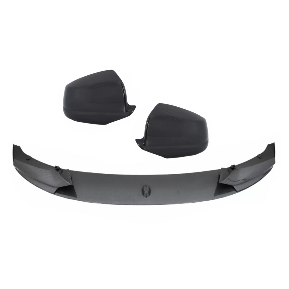 Spoiler Paraurti Anteriore Carbonio per BMW Serie 5 F10 F11 2011-2013