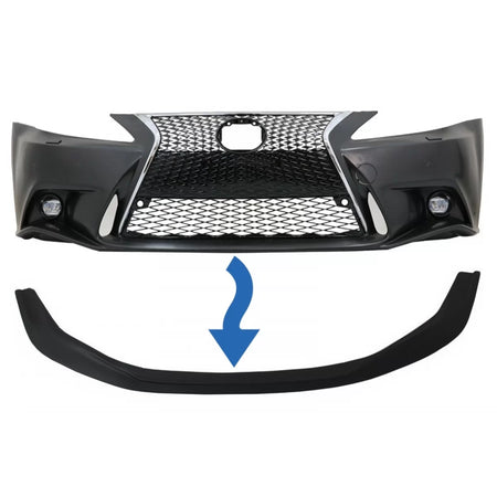Spoiler Paraurti Anteriore per Lexus Is XE20 2005-2013 e Is F Sport Facelift