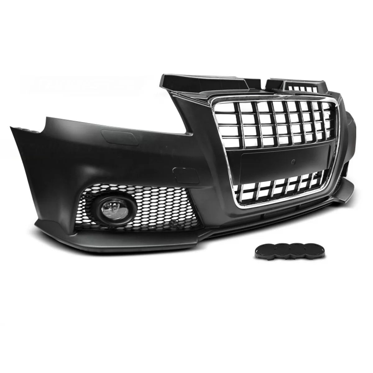 Paraurti Anteriore Sportivo Cromato Nero per Audi A3 08-12