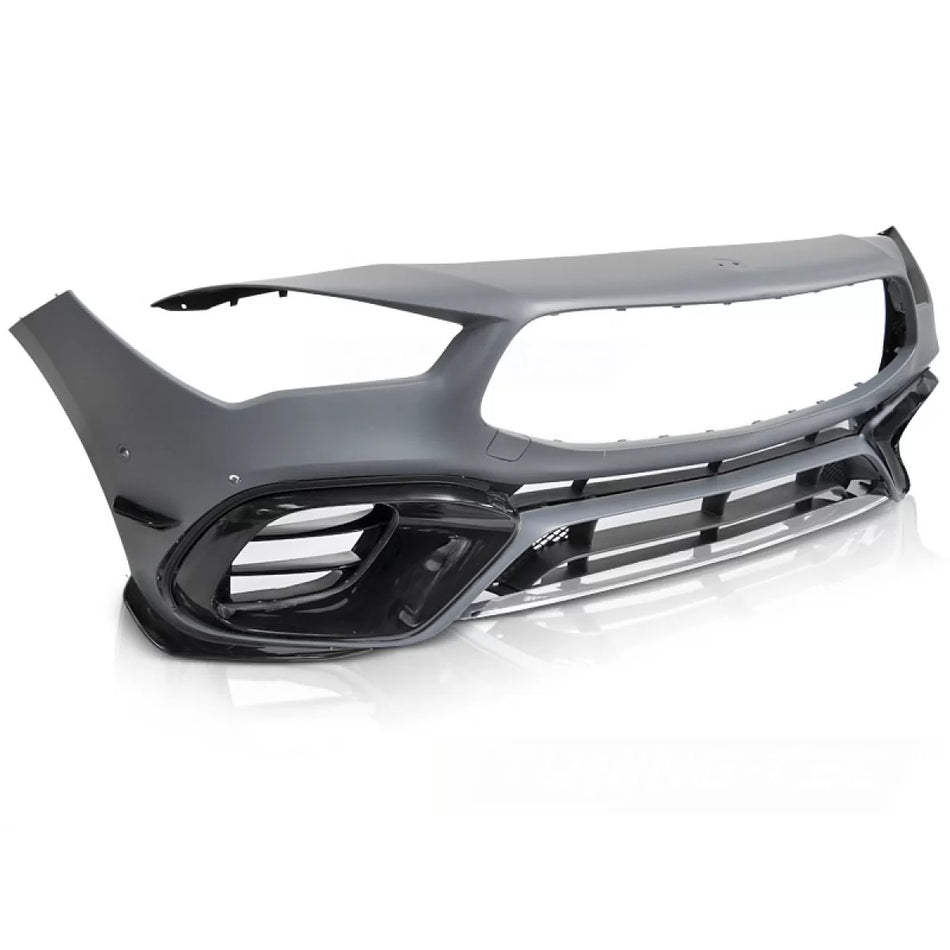 Paraurti Anteriore Sport Cromato Style PDC per Mercedes CLA W118 19-23