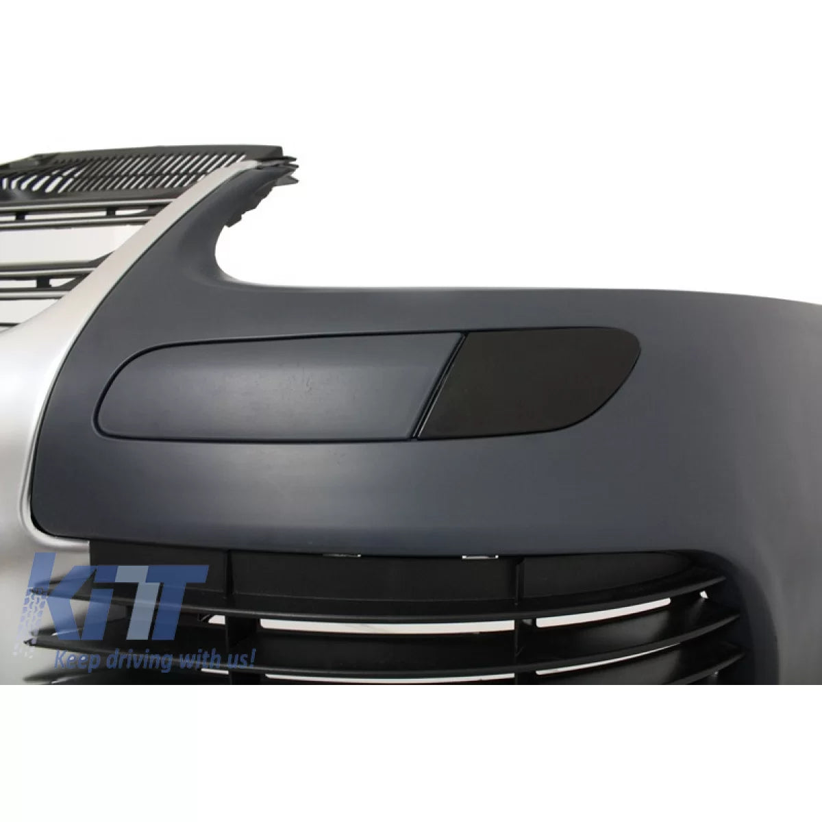 Paraurti Anteriore R32 Look con Griglia Alluminio Spazzolato per VW Golf 5