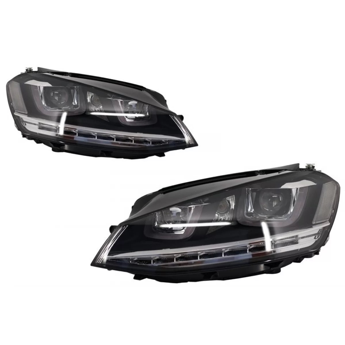 Paraurti Anteriore R-line con Luci LED Dinamiche VW Golf 7 2013-2017 5G1
