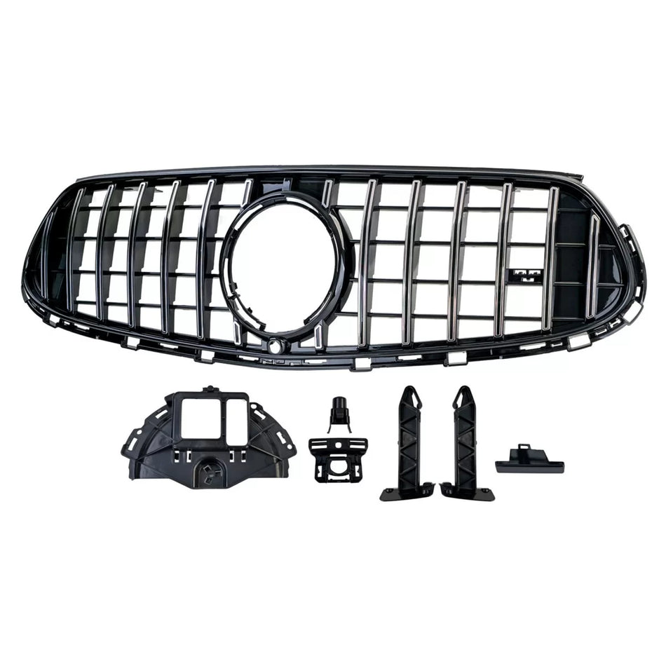 Griglia Anteriore Centrale Gtr Design per Mercedes GLC X254 Coupe C254 2022-2027