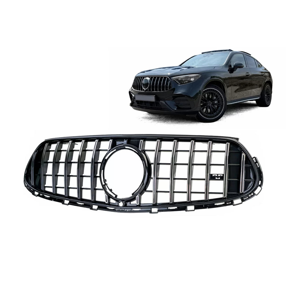 Griglia Anteriore Centrale Gtr Design per Mercedes GLC X254 Coupe C254 2022-2027