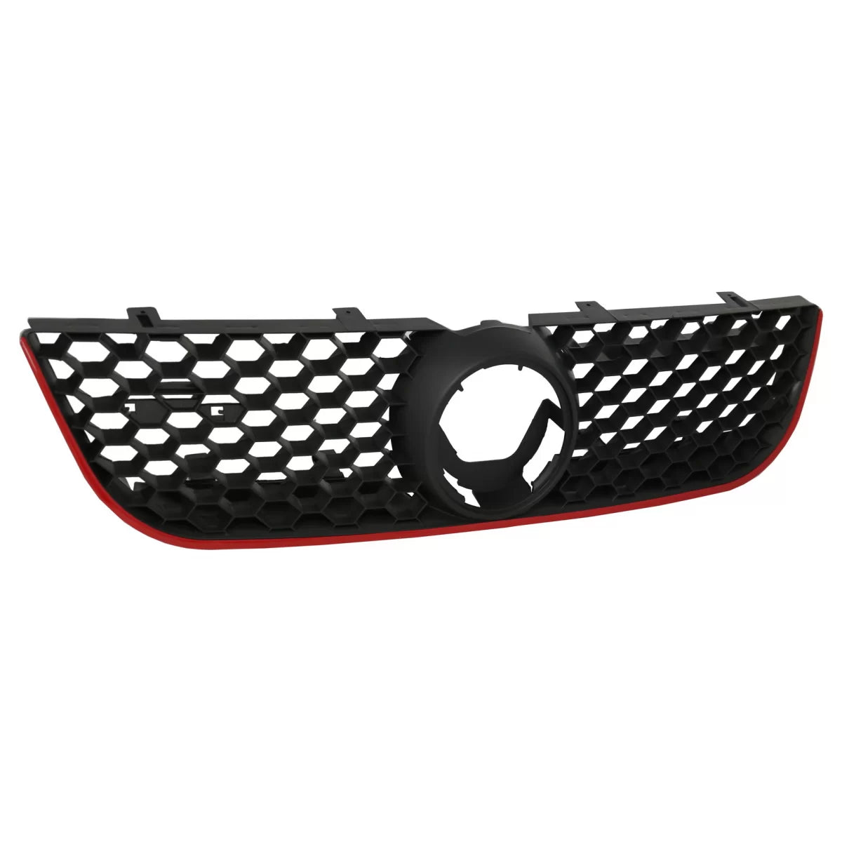 Griglia Anteriore Centrale Sportiva Nido D'ape per VW Polo 9N 9N3 2006-2009
