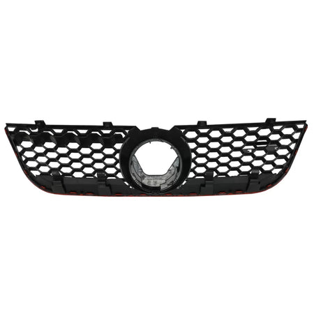 Griglia Anteriore Centrale Sportiva Nido D'ape per VW Polo 9N 9N3 2006-2009