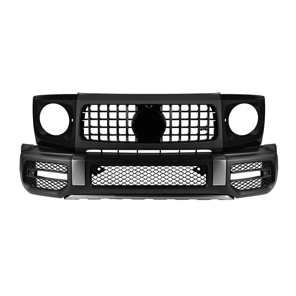 Paraurti Anteriore Design G63 con PDC Griglia Fari Parafanghi Mercedes G W464
