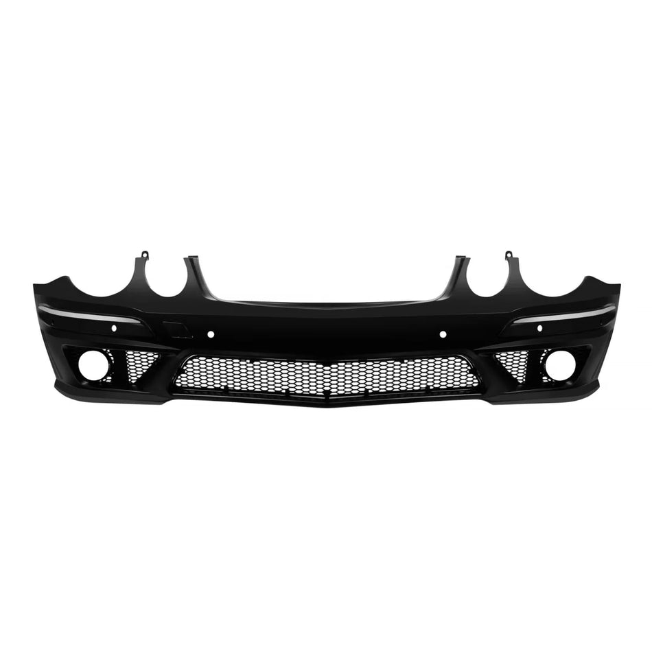 Paraurti Anteriore Design con PDC per Mercedes Classe E W211 2007-2009 Berlina
