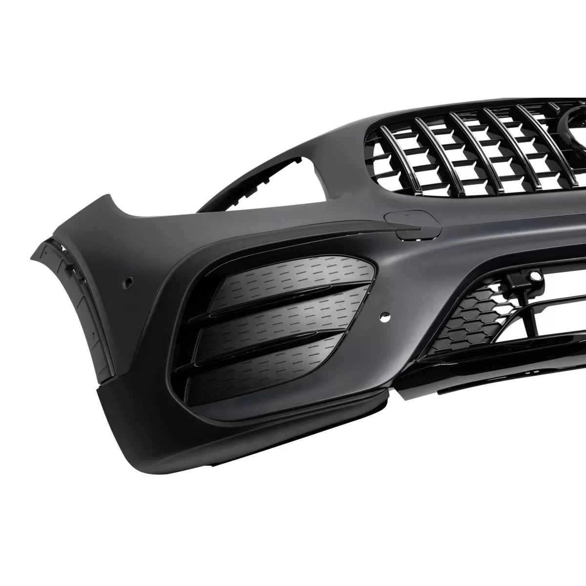 Paraurti Anteriore con Griglia GT Cromata Nera per Mercedes GLB X247 2019-2023