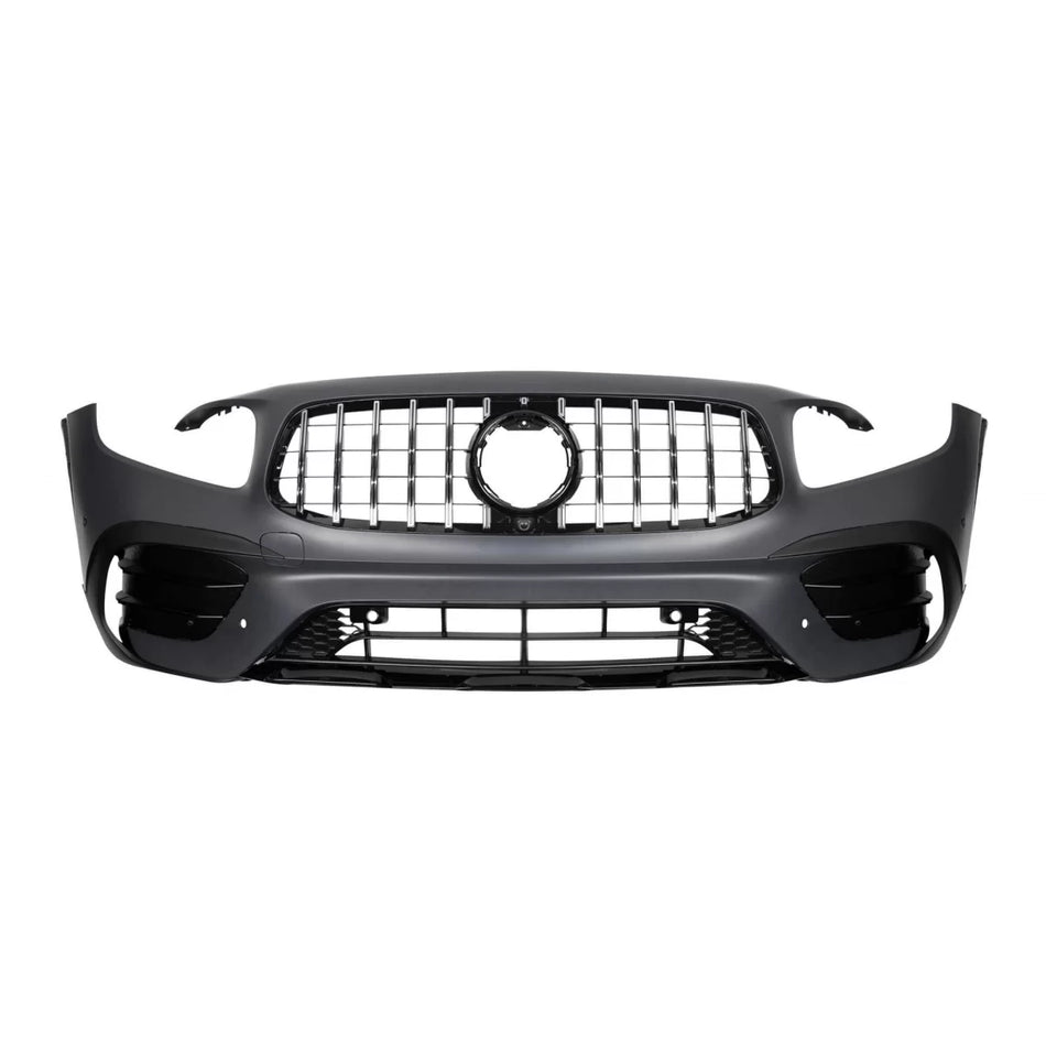 Paraurti Anteriore con Griglia GT Cromata Nera per Mercedes GLB X247 2019-2023