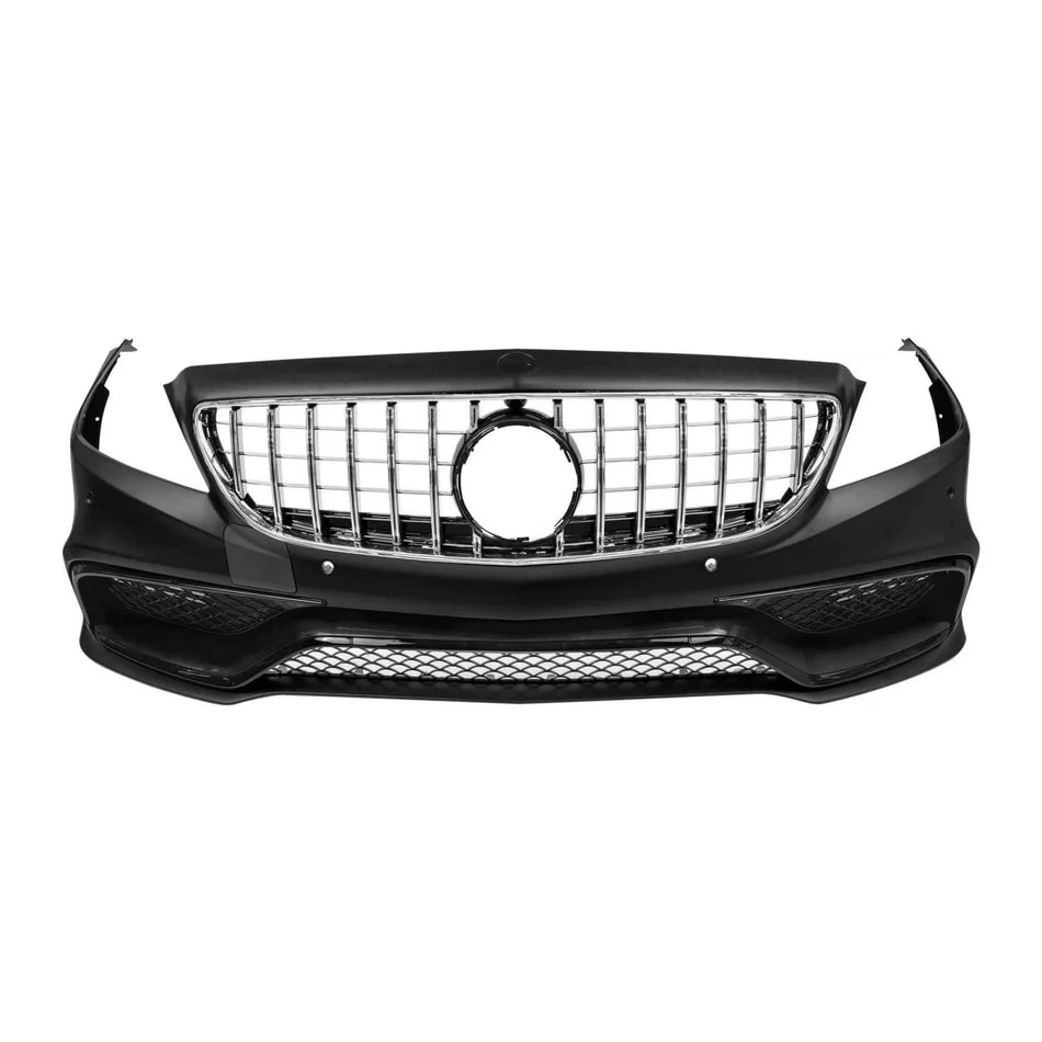 Paraurti Anteriore Design Tipo 63 con Griglia GT Cromata Nera Mercedes CLS C218