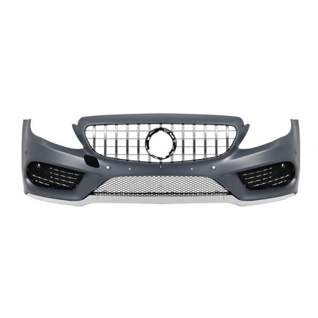 Paraurti Anteriore Design Line per Mercedes Classe C W205 2013-2018 Cromato