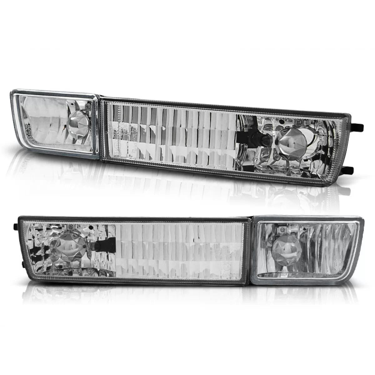 Fendinebbia Anteriore Cromato con Luci VW Golf 3 Vento